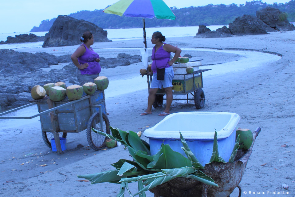Vendors on the Beach